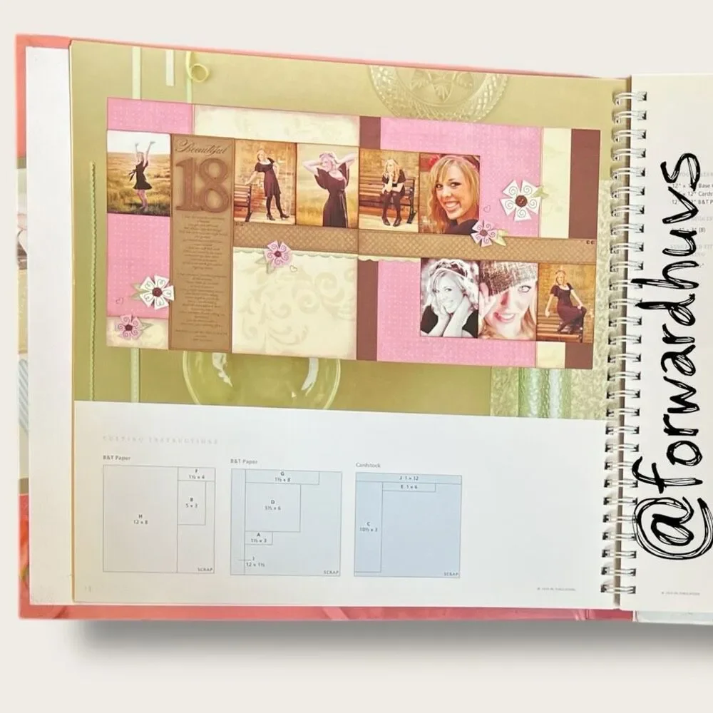 Magic by Jeanette R. Lynton – 35 Layout Scrapbook Patterns + DVD